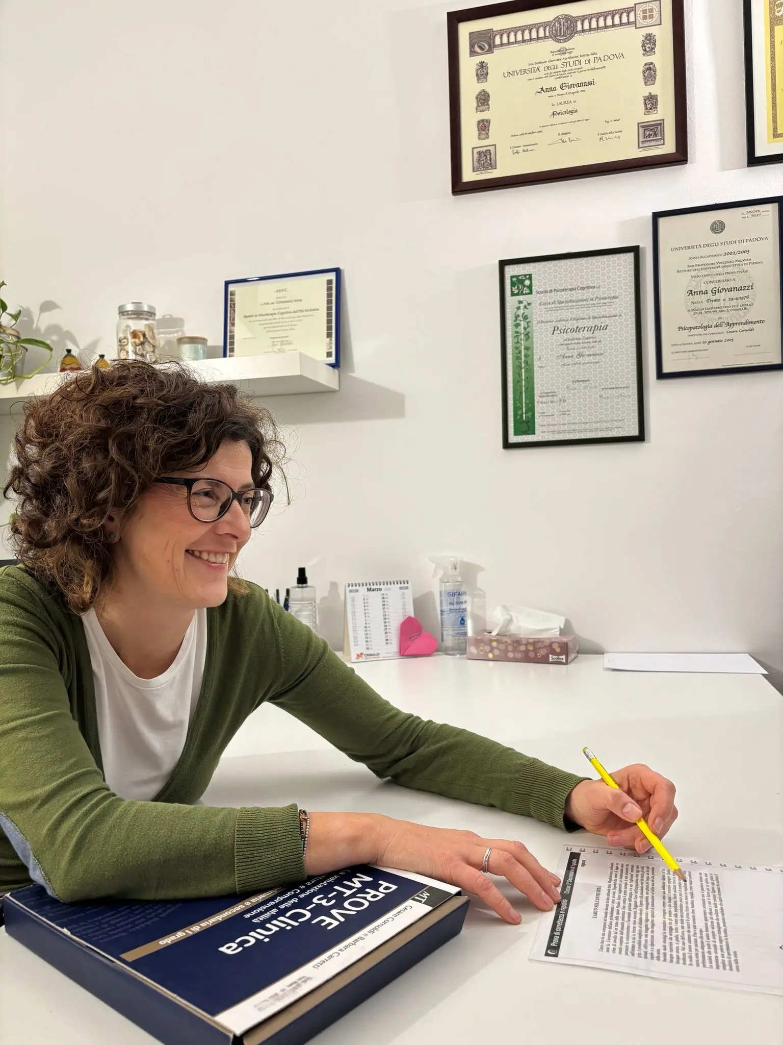 Ritratto della psicologa